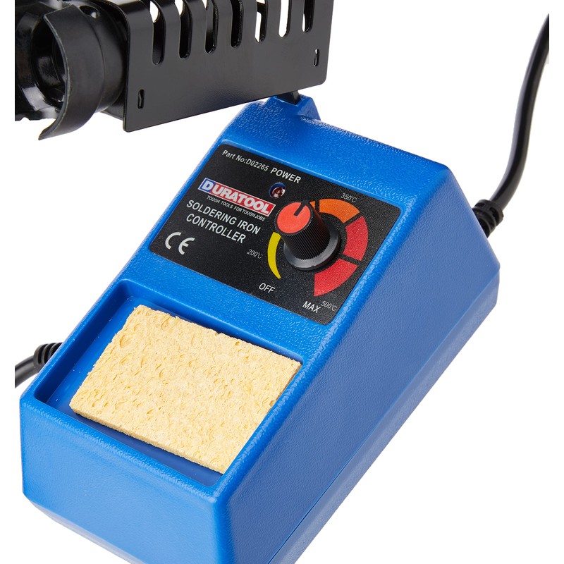 DURATOOL D02265 48W Soldering Station 240V 480°C