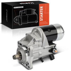 A-Premium Starter Motor Compatible with Caterpillar Ag & Industrial 416B Perkins 3054, 426B Perkins 3054, 428B Perkins 3054, 436B Perkins 3054, 438B Perkins 3054, 12V 2.7KW 10-Teeth Clockwise