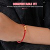 SAFIGLE Adjustable Red Cord Bracelet: Chinese New Year Snake Bracelet