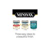 Minwax 222224444 Polycrylic Protective Wood Finish, Clear Matte, ½ Pint