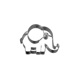 Birkmann Elephant Cookie Cutter with Inner Embossing Stainless Steel 10.5 cm