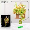Sathibi Flower Bouquet Building Set with LED Light/Home & Wall