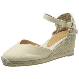 Castañer Women's Espadrilles, Ivory Ivory 203, 8
