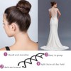 OMYZERO 60Pcs Non-Scratch Round Tips Spiral Bobby Hair Pins Spin