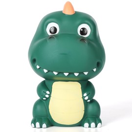 H&W Piggy Bank,Dinosaur Piggy Bank for Kids,Unbreakable Money Bank,Cute Dinosaur Coin Bank for Boys Girls,Money Box Birthday (Dark Green)