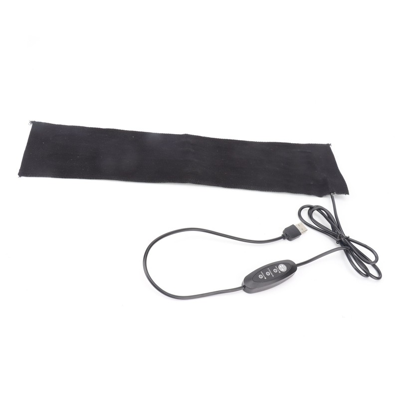 USB Heating Pad Foldable Carbon Fiber 3 Gear Temperature Adjustment