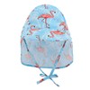 Malaxlx Baby Sun Hat Infant Toddler Cute Flamingo Sky Blue