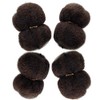 Tight Afro Kinky Human Hair,Ideal for Making,Locs Repair,Extensions,Twist,Braids 2 Bundles/Package