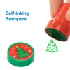 Baker Ross AT251 Christmas Self-Inking Stampers, Arts and Crafts for