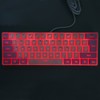 Gaming Keyboard USB 61 Keys Ergonomic Contrast Color 6 RGB