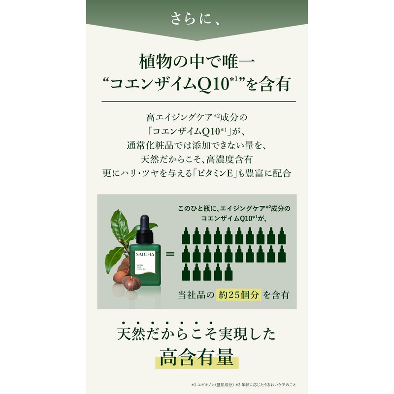SAICHA ~ CH Facial Oil Essence Containing 400 Pieces of