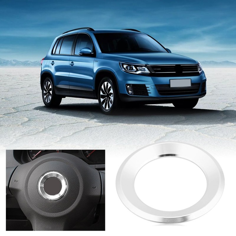 Keenso Car Steering Wheel Ring Sticker, Steering Wheel Cover Trim