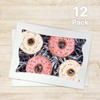 White Paper Bakery Boxes - 12-Pack Pastry with Window for
