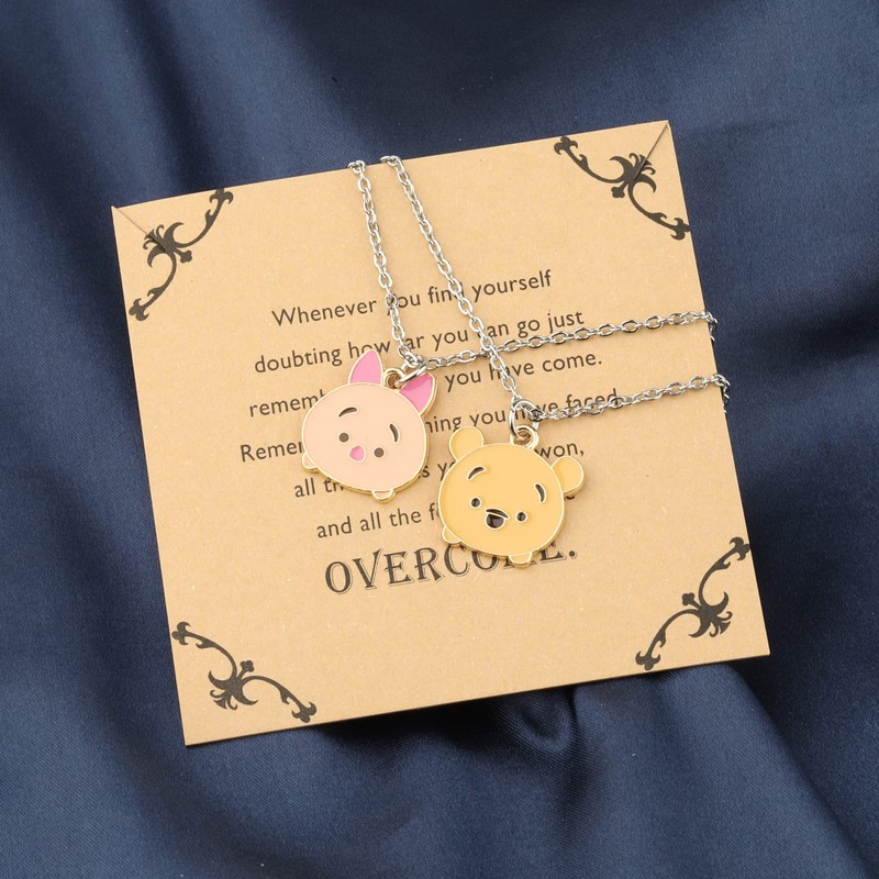 Lywjyb Birdgot Movie Inspired Gift Friendship Necklace Set Inspirational Gifts