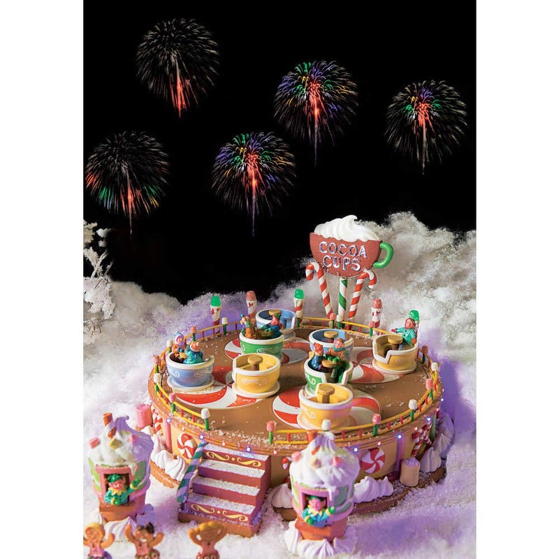 Lemax Village Collection Multi-Color Fireworks #74256