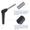 sourcing map 4pcs Clamping Lever Handles, M6 x 50mm 304