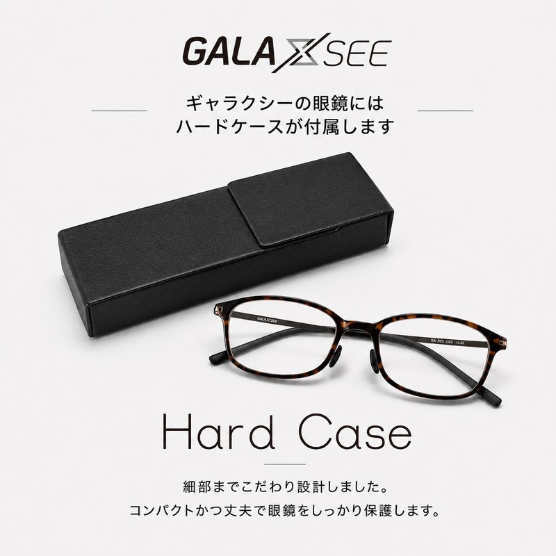 GALAXSEE Reading Glasses Ultra Thin Blue Light Cut Stainless Steel