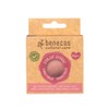 benecos - natural beauty - Konjac Sponge - red clay - 100% biologisch abbaubar, B09436, Rot, 1 Sponge