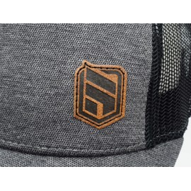 SABBOT Ezra Men's Snapback Cap, Women's Baseball Cap, Outdoor Cap, Cap with Cotton and Elastane, Cap, Modern Design, Adjustable, Breathable Mesh, gray