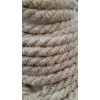 PINK BEIGE COTTON CHENILLE LIP CORD BY THE YARD