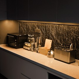 Under Cabinet LED Lighting Kit for Kitchen Cabinet Counters Shelf Closet. 6 PCS 12 Inches Light Strip with Adapter Switch Dimmer Extension Cable. Plug in. Dimmable. 1500 Lumen. Warm White 2700K