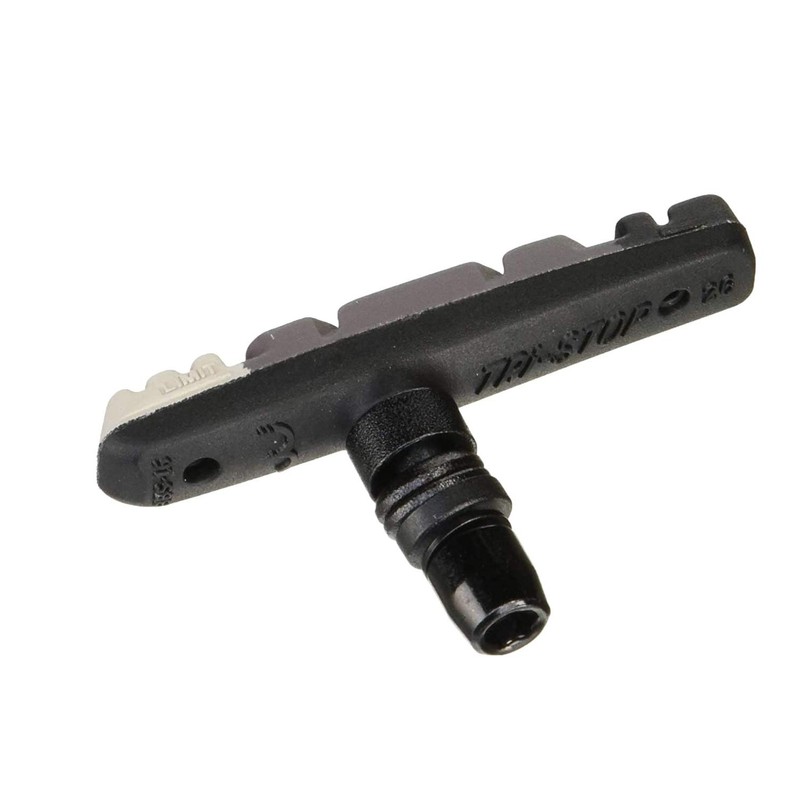 BBB Cycling BBS-16T TriStop Bike Brake Shoes, Compatible with V-Brake