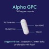 BESTVITE Alpha GPC 600mg Per Serving (120 Veggie Capsules) -