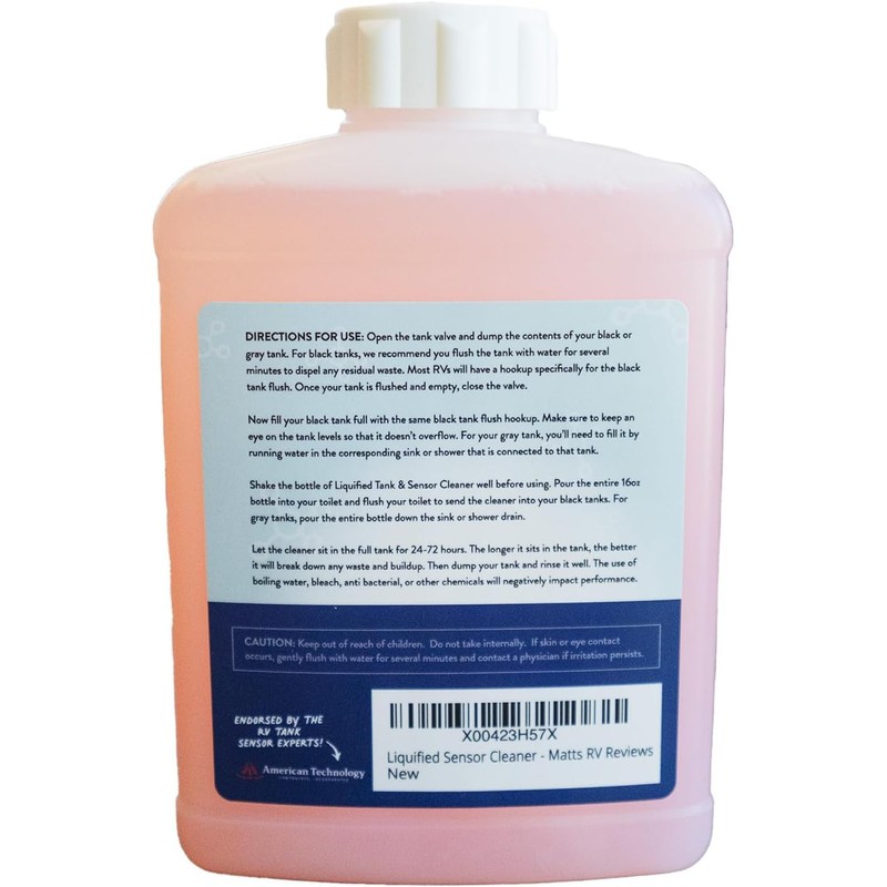Liquified RV Sensor Treatment Bundle - RV Black Tank Sensor