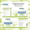 APOrtha® Magnesium Citrate - Tri-Magnesium Dicitrate 360 Capsules, 250 mg