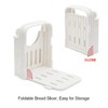 Bread Slicer, Foldable Bread Slicing Guide Cutter, Multifunctional Adjustable Thicknesses