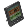 Indoor Temperature Humidity Gauge Clock Large Screen Electronic Digital Display
