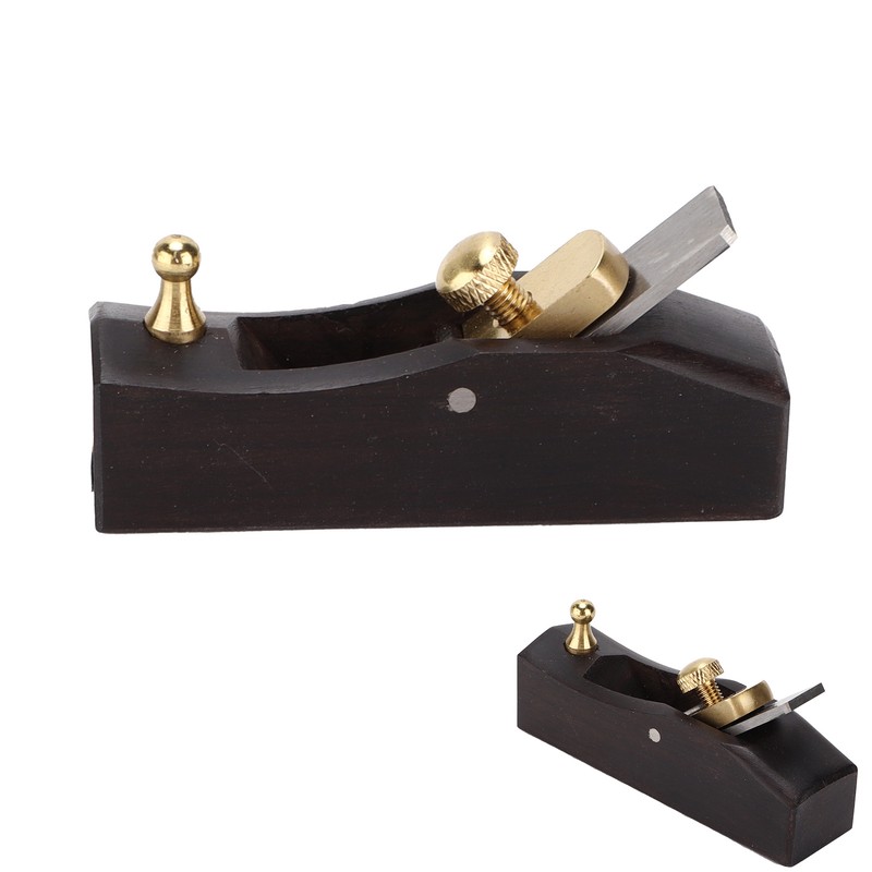 Violin Thumb Planer Glossy Ebony Brass Small Production Tool Portable