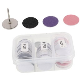 MERRYHAPY Polishing Slices Foot Care Electric Sandpaper Versatile Nail Sanding Discs for Smooth Feet