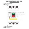 DIHOOL Heavy Duty Battery Disconnect Switch, 400 Amp DC Circuit