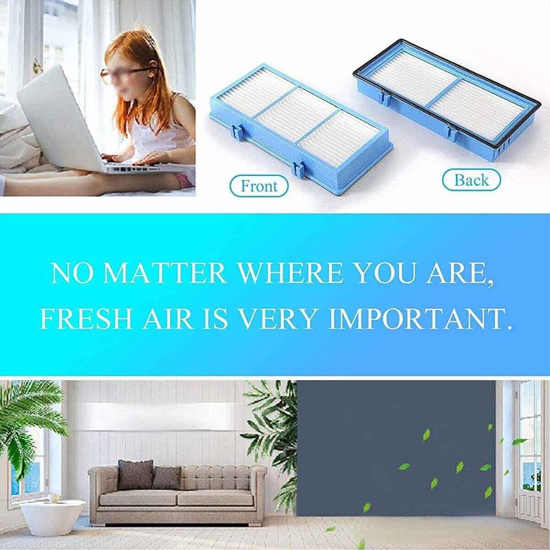 4-Pack Replacement HEPA Filters for Holmes AER1 Air Filters for