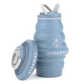 HYDAWAY 17oz Collapsible Water Bottle - BPA-Free, Leakproof, Lightweight, and Space-Saving - Perfect for Travel, Hiking, and Everyday Hydration
