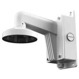 DS-1273ZJ-140B WML PC140B Security Camera Accessory Wall Mounting Bracket with (Junction Box) for Selection of HIK Dome Network Surveillance Camera, White, (1 Pack)