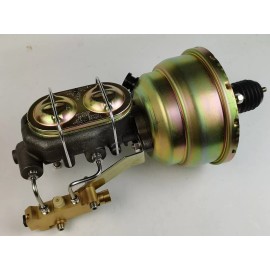 espeedpro21 7" Dual Zinc Power Brake Booster w/ 1-1/8" Master Cylinder Disc / Disc Valve Kit