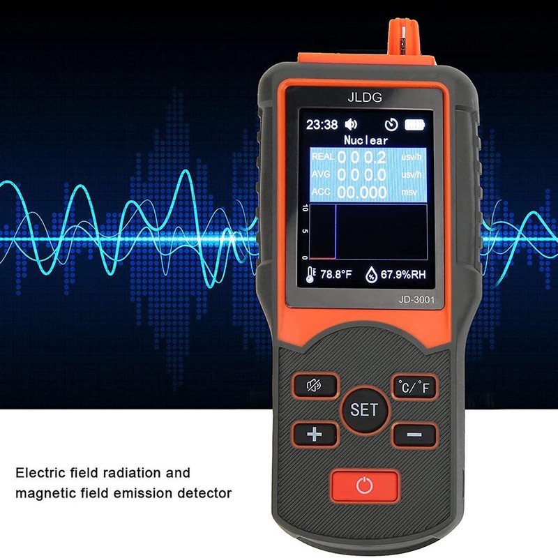 Nuclear Radiation Detector Dosimeter Professional Geiger Counter Radiation Detector Portable