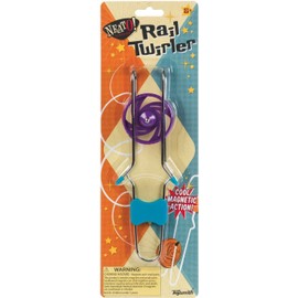 Neato! Classic Retro Magic Rail Twirler, Magnetic Gravity Defying Stunt Toy, Colors May Vary, For Boys & Girls Ages 5+