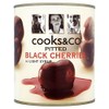 Cooks & Co Pitted Black Cherries 850g - Pack of 2