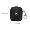 TEHAUX Wireless Earphone Case PU Earphone Protector Compatible with Airpods