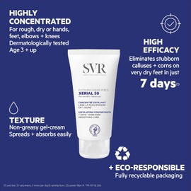SVR Xerial Crema Para Pies Intensiva para Piel Seca, 50 ml
