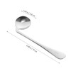 Ciieeo 2pcs Curved Soup Spoons for Boys and Girls and