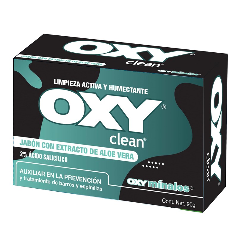 OXY CLEAN JABÓN CON EXTRACTO DE ALOE VERA 2 ÁCIDO