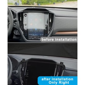 KEPHTH Car Phone Holder for 2025 Subaru Forester Accessories Navigation Dash Mount Cell Phone Mount for Most Smartphones Custom Auto Interior Accessories One-Hand Operation, Right Installation