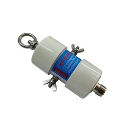 Antenna Balun，1:1，500W，1-50MHz，Pure Copper SO-239 RF Connector (UHF Female)，304 Stainless Steel Bolt, UPVC Waterproof Casing