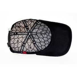 Urban Effort Vintage Trucker hat - for Men Women Baseball Hat - Trendy Sports Snapback Closure for Your Style & Outdoors (Corduroy, Black)