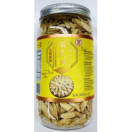 Premium Dried Astragalus Root Slices, Traditional Asian Herb, 10 OZ