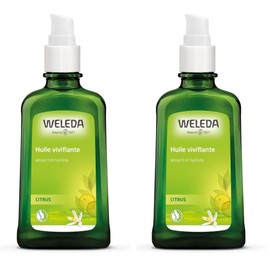 Weleda Citrus Body Oil 100ml 2 x Vegan Lemon Scented Massage Refreshing Moisturizing / 벨레다 시트러스 바디오일 100ml 2개 비건 레몬향 마사지 산뜻 보습